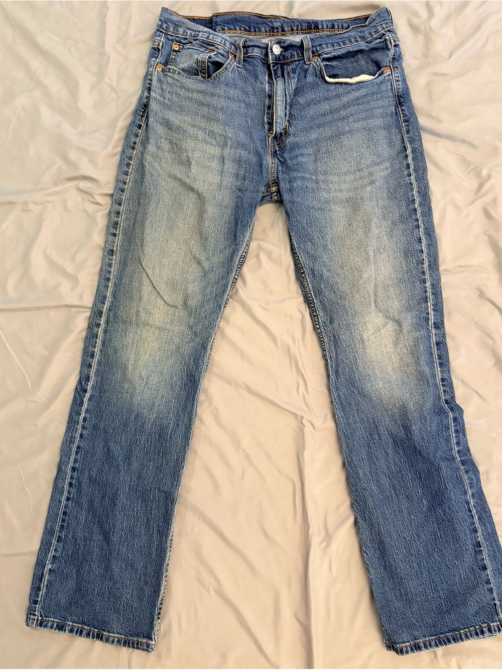 Men's Levi’s 527 Classic Blue Washed Jeans